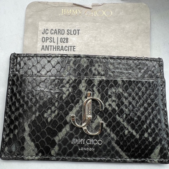 JIMMY CHOO LONDON CARD HOLDER - Picture 1 of 7